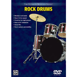 알프레드: 얼티메이트 비기너 시리즈 - 락 드럼 (DVD)