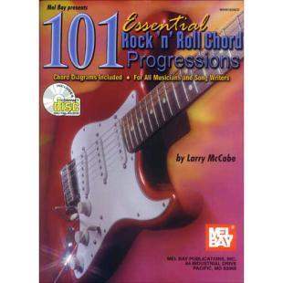 멜바이-101 가지 Rock &#039;n&#039; Roll 코드 진행 (CD 포함)
