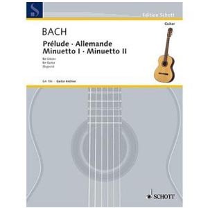 바흐 기타를 위한 서곡, 알르망드, 미뉴엣 1, 미뉴엣 2