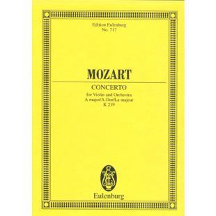 모차르트 바이올린 협주곡 K.219 오케스트라 미니 스코어