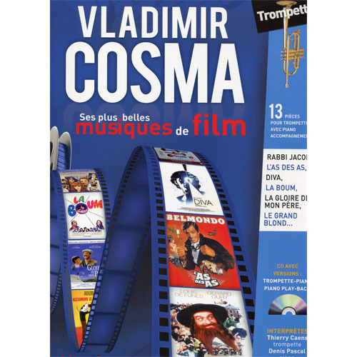 로베르 마틴: 블라디미르 코스마 - 그의 최고의 영화 음악 - 트럼펫/피아노 (반주CD)
