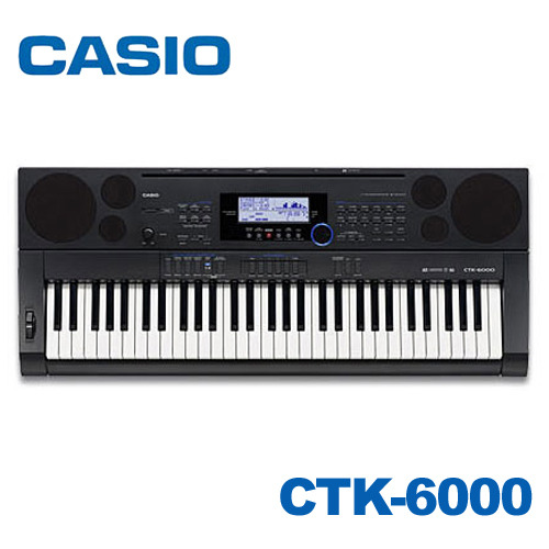 카시오 디지털 포터블 키보드 CTK-6000