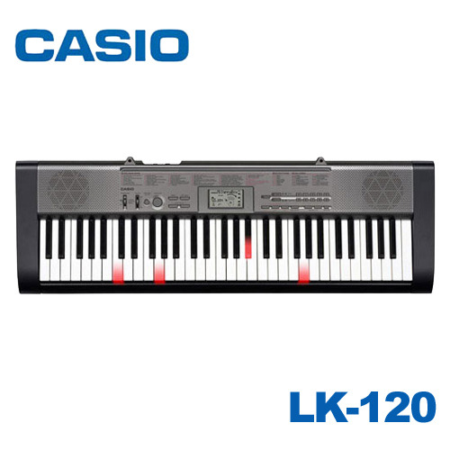 카시오 디지털 키 라이팅 키보드 LK-120