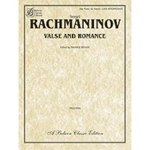 라흐마니노프 왈츠와 로맨스-피아노 트리오 (1피아노, 6 핸드)