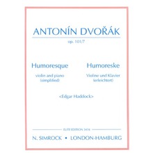 드보르작 유모레스크 Op. 101, No. 7 - 바이올린/피아노