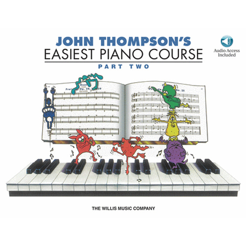 존 톰슨 이지스트 피아노 코스 - 파트 2 Book+온라인음원