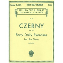 체르니 40개의 매일 연습 Op. 337 - 피아노 테크닉