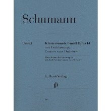 슈만 피아노 소나타 in f minor, Op. 14