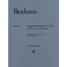 [리퍼할인] 브람스 헝가리 무곡 No. 1-10 피아노 솔로 HN55