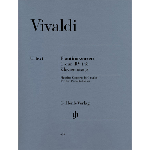 비발디 플루트 콘체르토(Recorder/Flute) C major op. 44 no. 11 RV 443