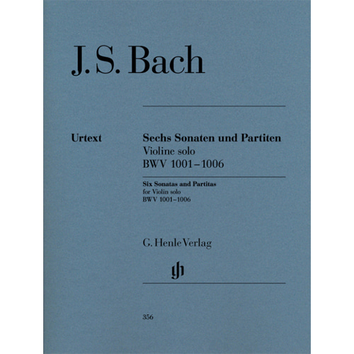 바흐 바이올린 소나타와 파르티타 BWV 1001-1006