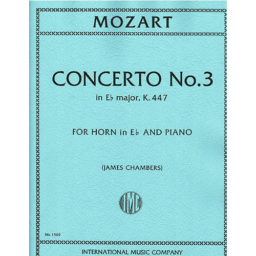 모차르트 혼 협주곡 No. 3 in E flat major, K. 447