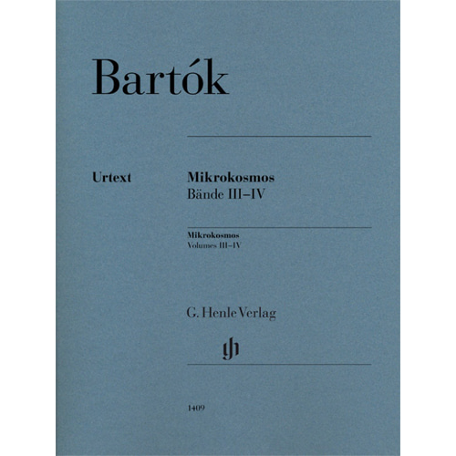 바르톡 미크로코스모스 모음곡 Volumes III-IV