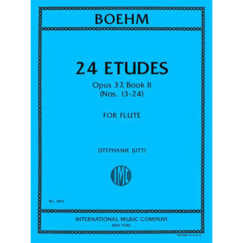 보엠 플룻 24개의 연습곡 Opus 37, Book II (Etudes 13-24)