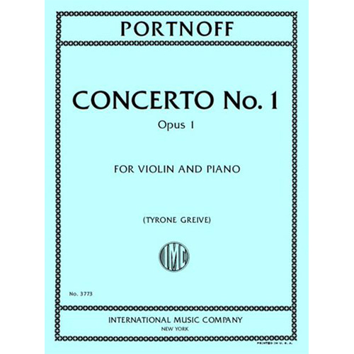 포트노프 바이올린 콘체르토 No. 1, Opus 1