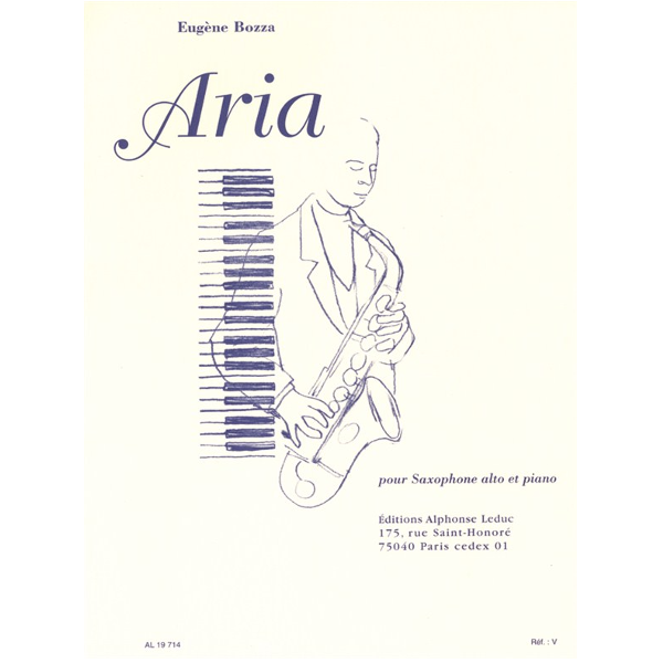 유진 보짜 색소폰 아리아 - 알토 색소폰/피아노 [AL19714]