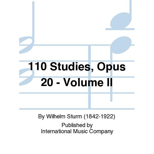 슈투름 더블 베이스 110 연습곡 Op. 20 Volume II
