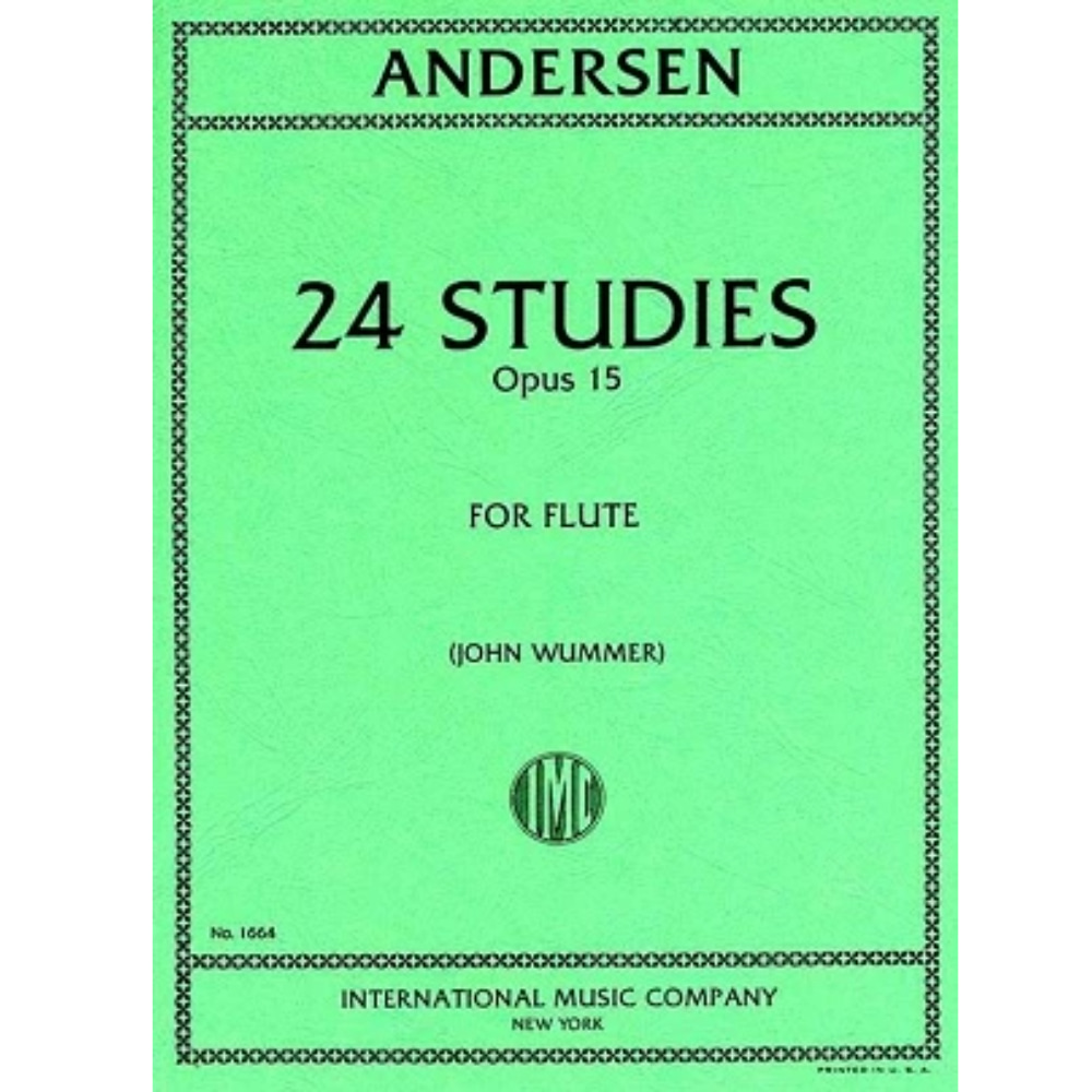 안데르센 플룻을 위한 24 연습곡 Opus 15