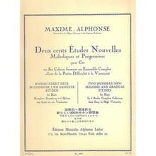 Maxime-Alphonse 프렌치혼 200곡의 에튀드 2권 (1~40)