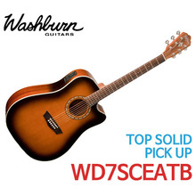 워시본 기타 - 하비스트 시리즈 어쿠스틱 기타 - WD7SCEATB