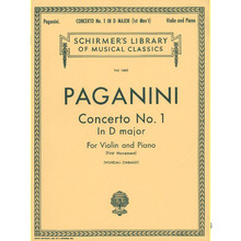 파가니니 바이올린 콘체르토 No. 1, D 메이저 - 바이올린&amp;피아노