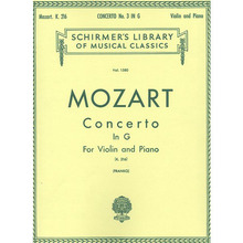 모차르트 바이올린 콘체르토 No. 3, G 메이저, K 216 [50260250]