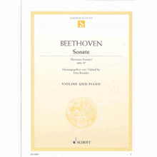 베토벤 크로이처 소나타 Opus 47 - 바이올린/피아노