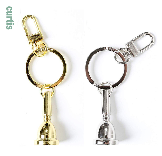 Curtis Trumpet Mouthpiece Themed Key chain/Key holder/Key ring
