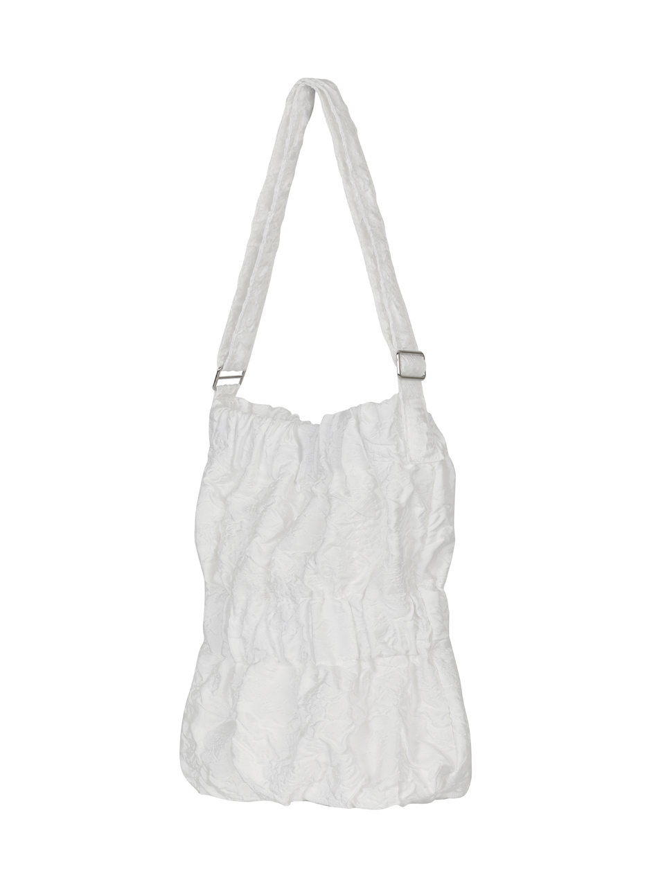 Bubble Tiered Bucket Bag_Off White