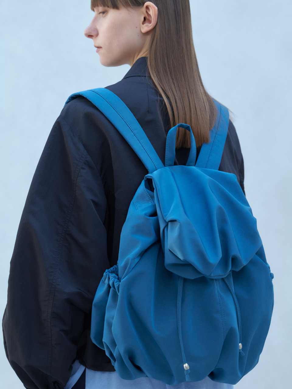 Blooming Backpack_Deep Blue