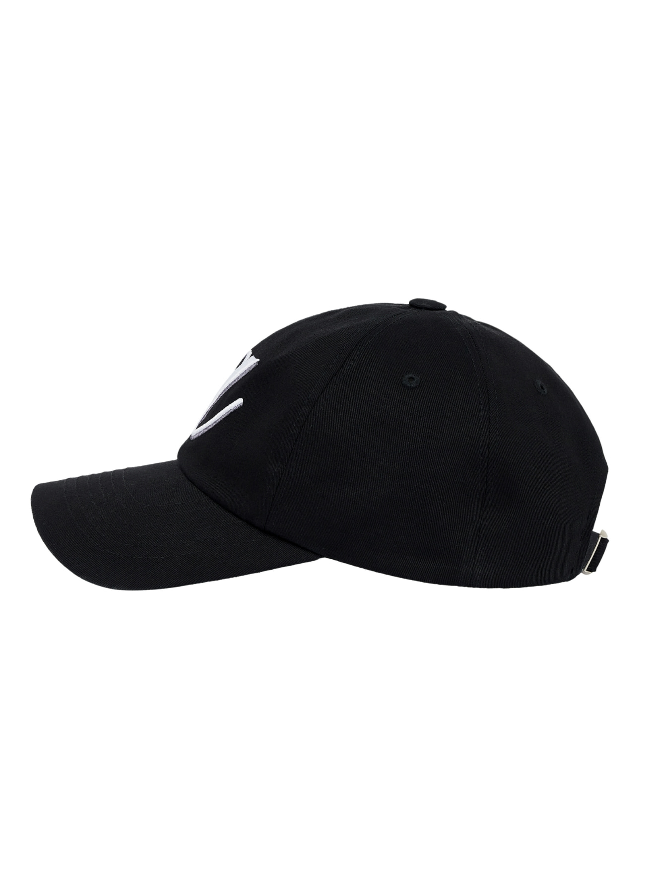 A LOGO BALL CAP BLACK