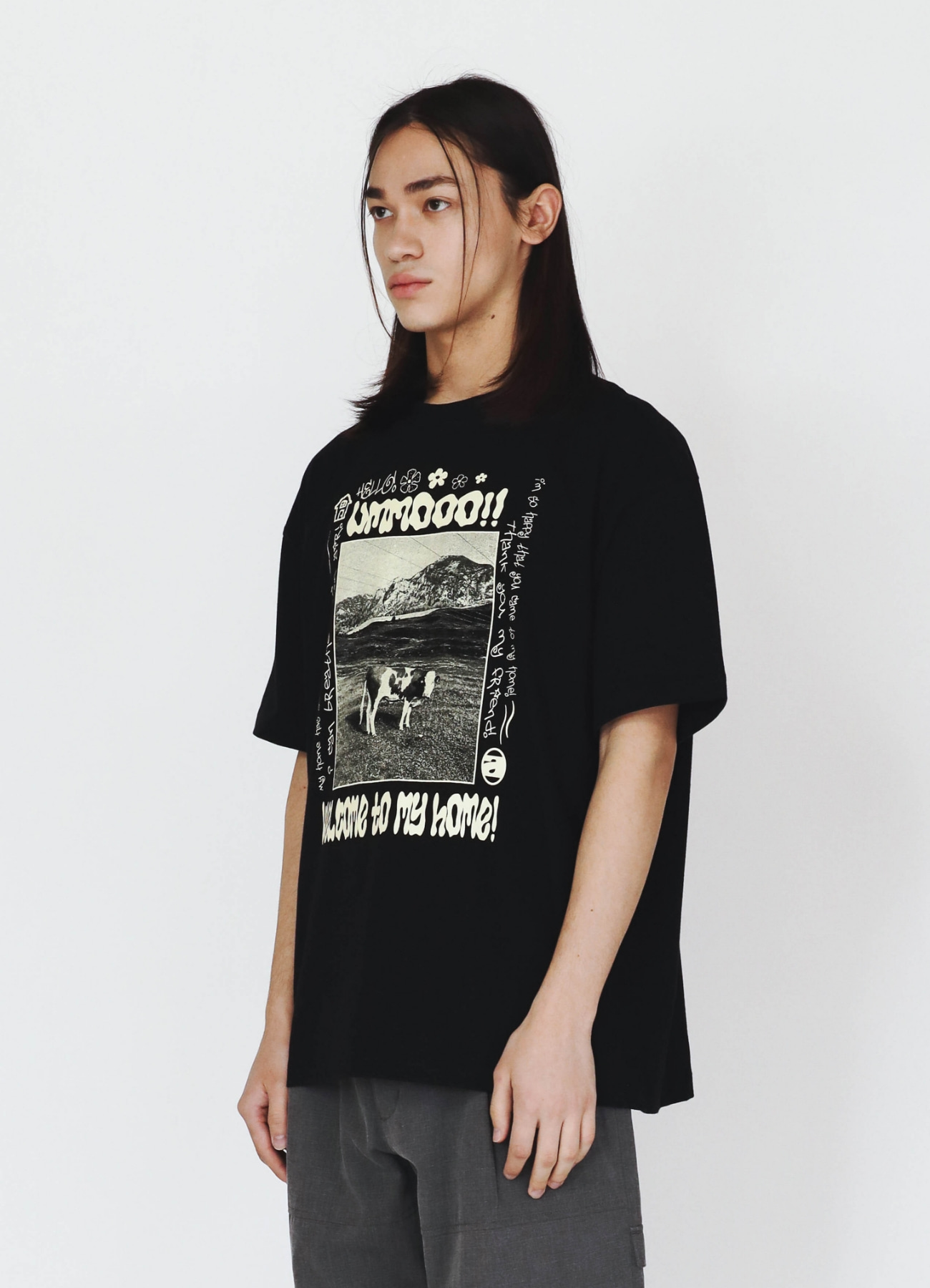 WELCOME HOME T-SHIRT BLACK