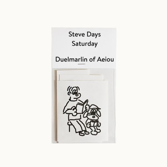 Steve Days Sticker / Saturday  5 set