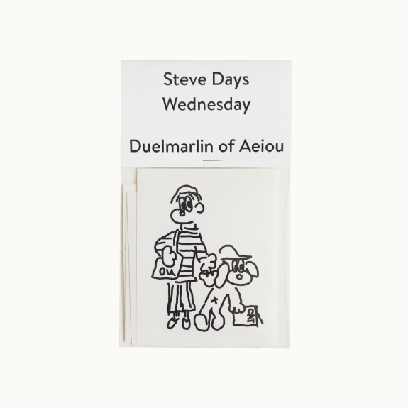 Steve Days Sticker / Wednesday  5 set