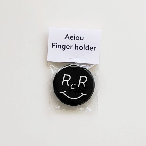 Aeiou Finger HolderRound Rectangle RcR Smile