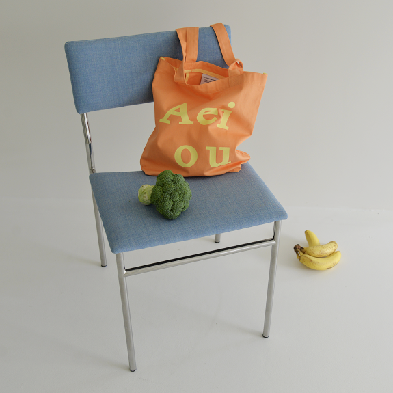 Aeiou Logo Bag (Cotton 100%)Papaya