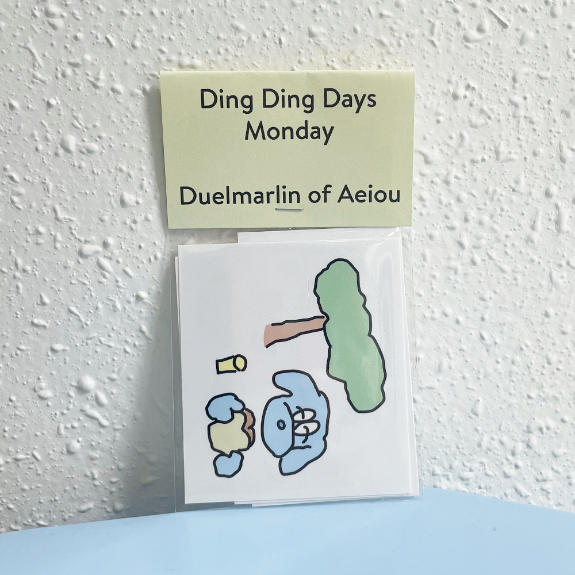Ding Ding Days Sticker Monday 6 set