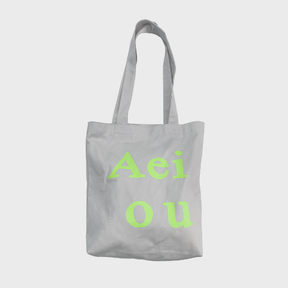 Aeiou Logo Bag (Cotton 100%)City Melon