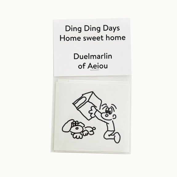 Ding Ding Days Sticker  Home sweet home 6 set