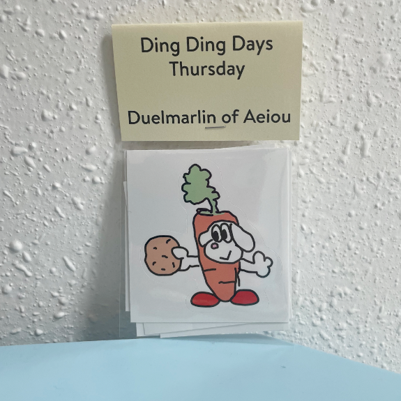 Ding Ding Days Sticker Thursday 6 set