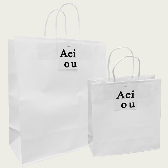 Aeiou Shopping Bag (M) (L) (GIFT)
