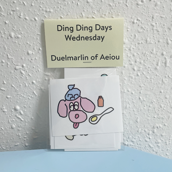 Ding Ding Days Sticker Wednesday 6 set