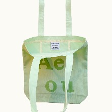 Aeiou Logo Bag (Cotton 100%)Avocado