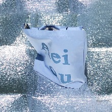 Aeiou Logo Bag (Cotton 100%)Vintage Blue