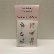 Girl Bakery Sticker Thursday 2 set