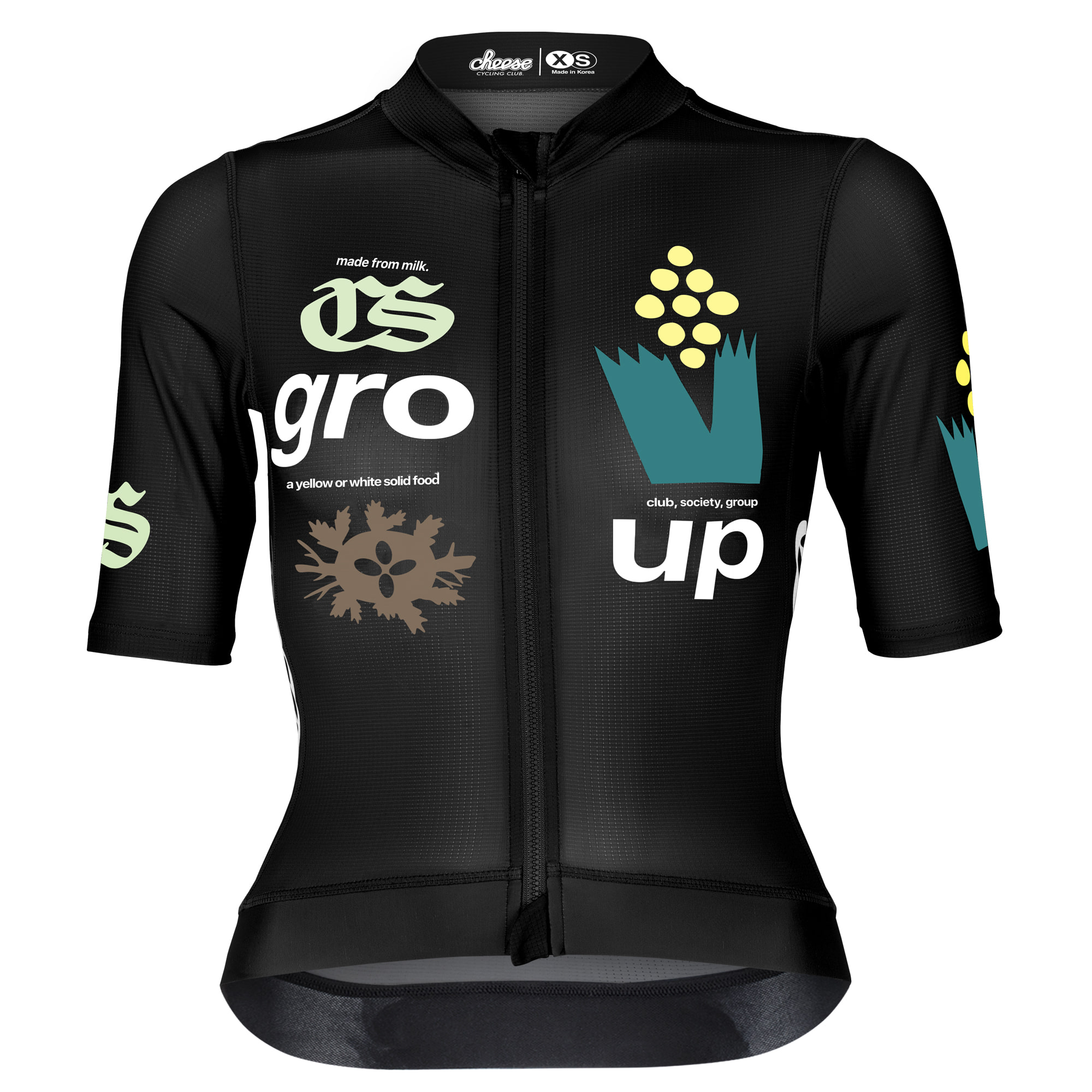 Men Short Sleeve Jesrseys - Cheese Cycling