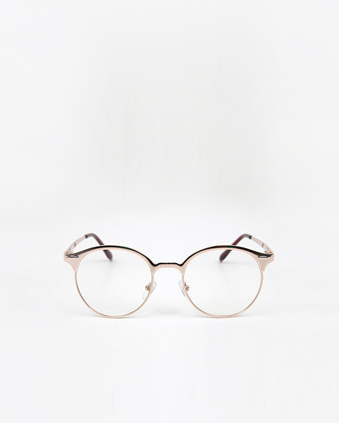 top round glasses (3 colors)