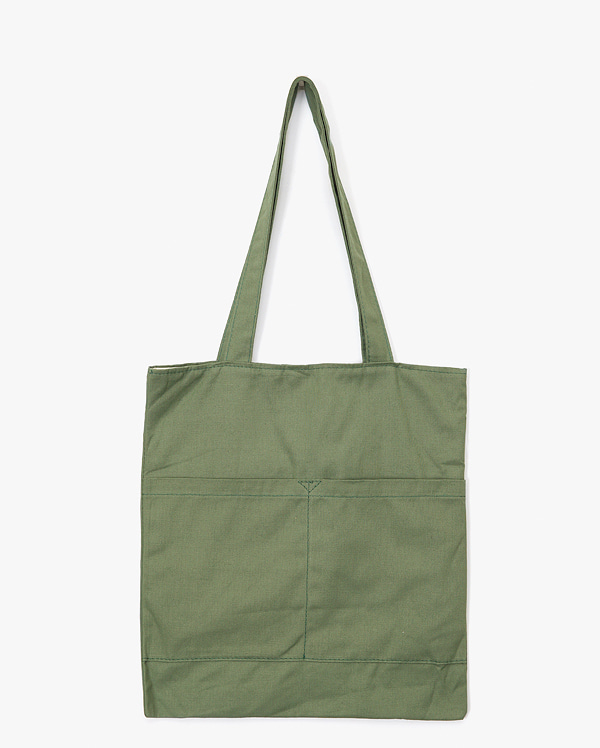 two pocket color eco bag