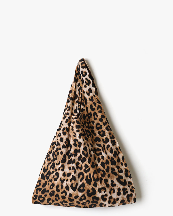 mini leopard tote bag