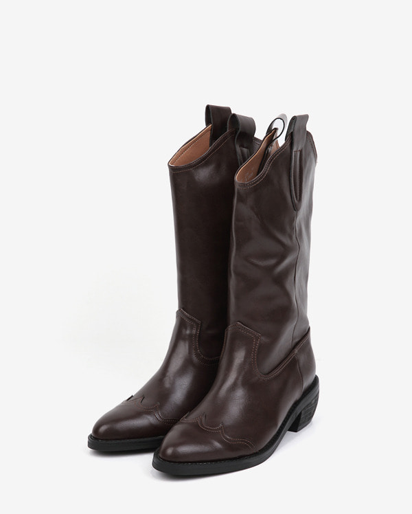 mannish long western boots (230-250)